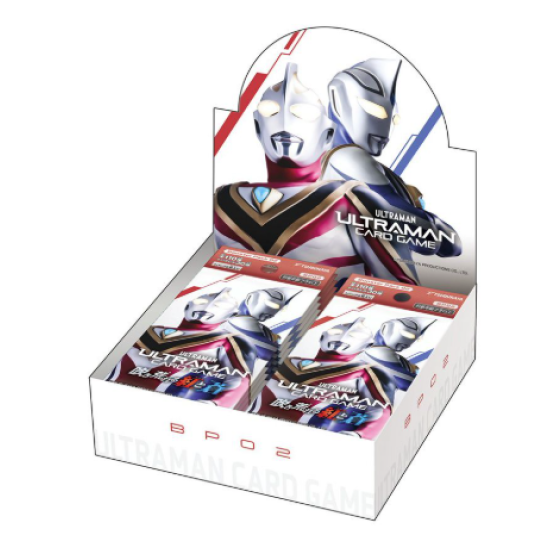 [Japanese Ver] Tsuburaya ULTRAMAN CARD GAME Card Game Booster Pack - BP02-Vortex of Crimson and Azure (Original Box of 24)